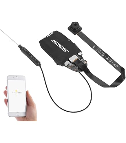 Somikon Full HD Micro Einbaukamera   Überwachungskamera Mit