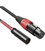 Mini XLR-Buchse 3pol Auf XLR-Buchse 3pol