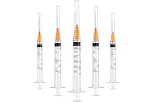 GESANGHUA 20 Pack 2.5ml/cc Lab Dispensing Tools(25mm long), Individually Sealed Packaging for Laboratory Use, Precise Measurement for Research and Pet Feeding (2.5ml-25mm, 20)