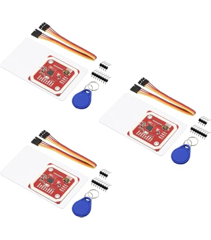 Lot De 2 Module PN532 V3, Module NFC RFID Avec Cartes S50 Et Porte-clés