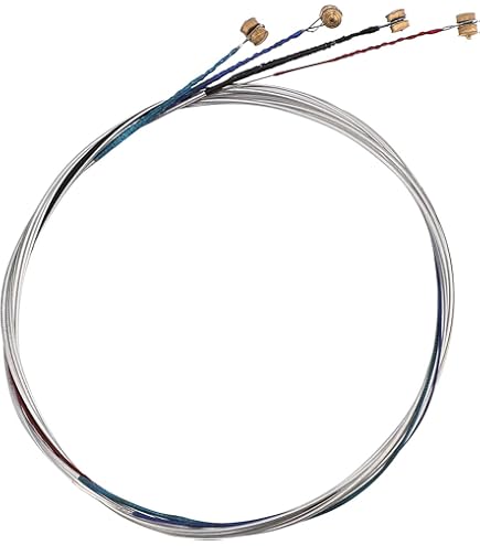 Viola Saiten, 4 Stu00fcck Bratschensaite Durable V70 Viola Strings Set