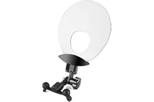 Festnight Plastic Saxophone Deflector Sound Deflector Shield with Mute & Reflect Sound Functions for Wind Instrument