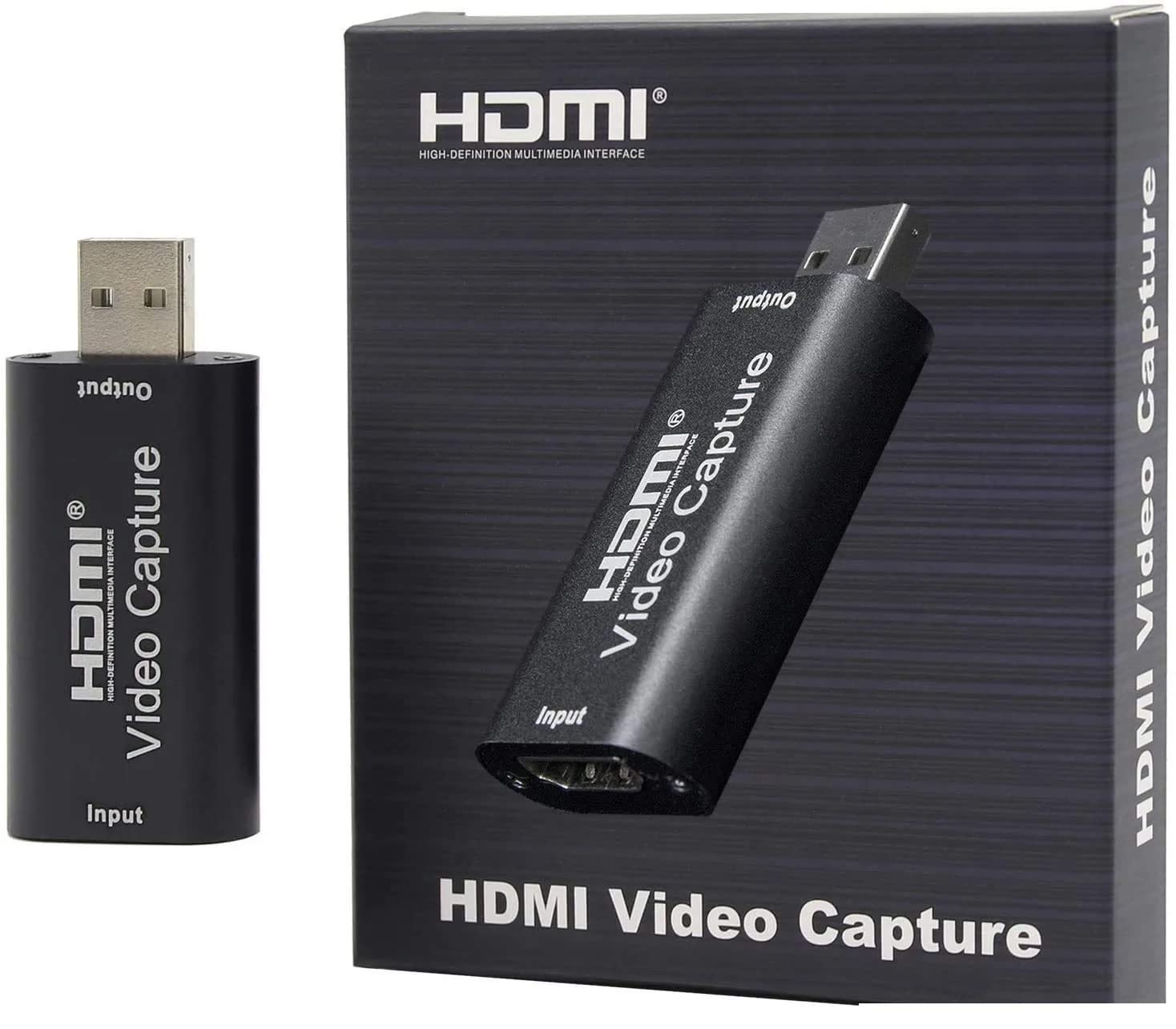 Microware USB HDMI Video and Game Capture Card (USB 2.0 Video Capture)