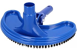 Duraol Aspirateur de sol de piscine en forme de faucille I Brosse de piscine de haute qualité pour toutes perches télescopiques I Aspirateur de sol avec brosses I Maniable pour un nettoyage optimal
