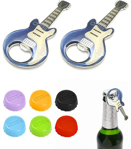 Coffret de 25 décapsuleurs DIY: 25 inserts en acier inoxydable, 50 vis et un tournevis