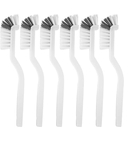 Lot De 6 Brosses à Vaisselle Com-Four - 27cm Poils Robustes Pour Casseroles Et Poêles