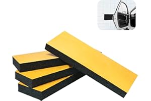 GIGTOOP Protector Pared Garaje Autoadhesivos, 4 Piezas Protector Pared Garaje Autoadhesivos，30x10x3cm，Protección para el Borde de la Puerta del Coche ，Puertas y Parachoques