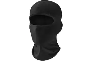 Fuinloth Pasamontañas Ski Mask Invierno Protección UV Moto Unisex | UPF 50, Transpirable, Secado rápido, Compatible casco, Braga cuello, Ligero