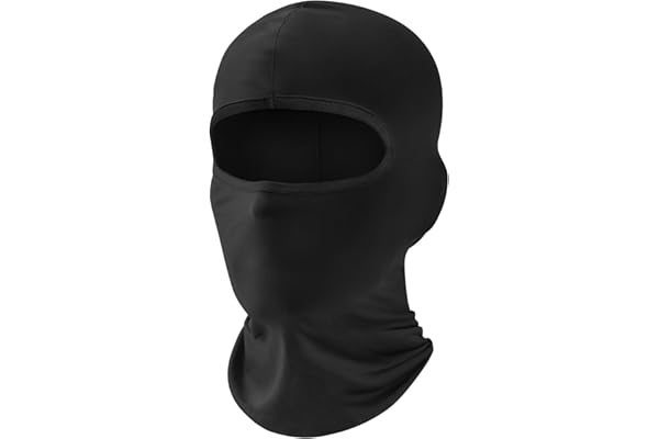 fuinloth Cagoule Moto Automne-Hiver Balaclava, Masque de Ski Respirant pour Hommes et Femmes