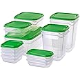 IKEA PRUTA BPA FREE FOOD CONTAINER, SET OF 17, MICROWAVE,FREEZER,DISHWASHER-SAFE ;from#bestshop201314