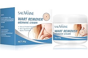DEEJUNS Wart Removal Cream 30g, Effective Treatment of Warts, Corns Spot Moles, Moles and Calluses, Wart Remover Cream for Face, Body and Hands