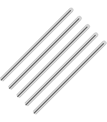 Lot De 4 Tiges Rondes En Acier Inoxydable 304 - Diamètre 3mm, Longueur 350mm - Parfait Pour Le Bricolage