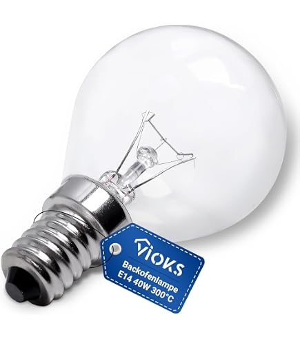 DiCUNO Kühlschranklampe E14 LED Lampe 3W, Kaltweiß 6000K, Ersetzt 30W