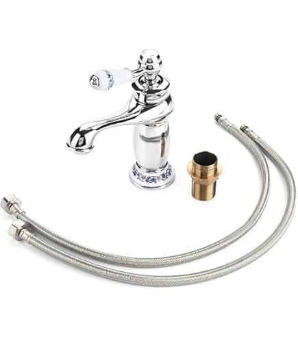Elegante Zwanenhals Keuken Kranen van Antiek Messing