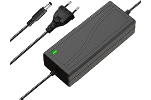 GERUI 12V 5A Power Adapter, AC 100-240V50~60HZ. DC 12V 5A 60W Power Supply, Used for LED Strip Display, Amplifier, Camera System, TV, DVD TV, Hard Disk, etc.