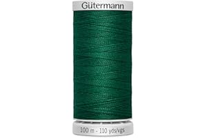 DIE STOFFTANTE Gütermann Garn M782 Extra Stark Nähgarn Polyester 100m Nähmaschinengarn für alle stark beanspruchten Nähte (340 dunkelgrün)
