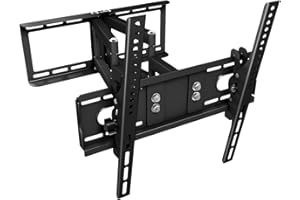 RICOO Uchwyt TV uchylny obrotowy około 32-65 cali do LED LCD OLED zakrzywione i płaskie ekrany R28 uchwyt ścienny uniwersalny do VESA 200x200-400x400