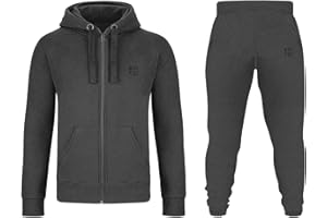 Gennadi Hoppe Survêtement pour homme avec veste de survêtement et pantalon de survêtement