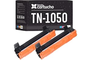 tiendacartucho Pack 2 Toner Brother TN1050 Compatible 1000 copias - para Brother DCP-1510,DCP-1512,DCP-1610W,DCP-1612W,HL-1110,HL-1112,HL-1210W,HL-1212W,MFC-1810,MFC-1910,MFC-1910W