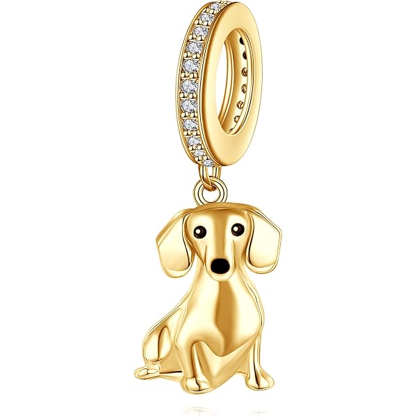 925 Sterling Silber Anhänger Hund St. Bernard – 23x15 Mm, Mit Karabinerverschluss