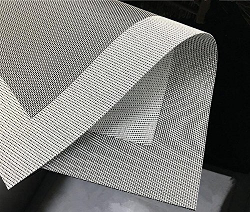 JoHome Tischsets (8er Set) Tabellenplatzmatten Waschbare Vinyl Platzsets 45 * 30cm - 8