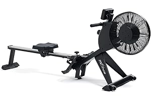 JTX FITNESS JTX Freedom Air, Foldable Rowing Machine, Mag-Air Resistance, 135kg User Capacity, 2 Year In-home Warranty
