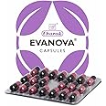 Ifra Charak Pharma Evanova Capsule for relief in menopausal complaints like hot flashes, night sweats & mood swings - 20 Capsules (Pack of 2)