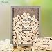 Produktbild Gästebuch Hochzeit Auswahlfeld Gästebuch Schild Idee Grau Hochzeit Alternative Happily Ever After Hochzeit Shadow Box Holz Herz Gästebuch Rahmen