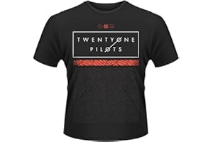 Plastic Head Twenty-One Pilots Scale Pattern Strip T-Shirt Homme