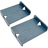 GEFONG Hinge Hole Marking Templates for Mounting Plates Drilling Template Cup 26mm and 35mm for Cupboard Door Kitchen Bathroo