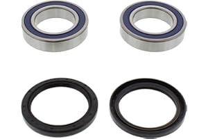 Juego de rodamientos traseros con anillo de retención para KXR 250 Sport, año de construcción 2004 – 2007 de All Balls Racing.