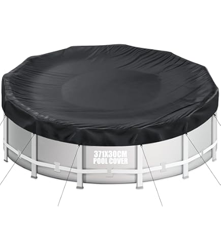 FoundGo Poolkissen Winter XXL 3m - Ultradickes Luftkissen Mit Nachpump-Funktion