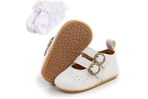 SEHFUPOYE Scarpe da Bambina Mary Jane Princess Scarpe da Bambino Antiscivolo per la Prima Passeggiata Scarpe da Bambino in Pelle PU Bowknot Prewalkers