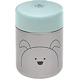 LÄSSIG Baby Kinder Thermo Warmhaltebox Brei Snacks auslaufsicher Edelstahl 315 ml/Food Jar Little Chums Dog