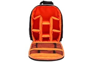 DOCOOLER Bolsos multifuncionales Respirables multifuncionales Impermeables de la cámara de la Mochila de la cámara de Digitaces de la cámara de Digitaces de DSLR