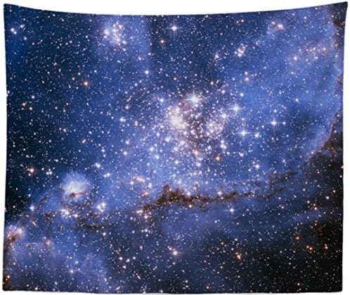 Home 3D Cosmic Galaxy Tapestry-Tapestry Wall Hanging Starry Sky Tapestry Galaxy Night Sky Full of Stars Wall Tapestry Forest Starry Mandala Tapestry Popular Tapestry Psychedelic Wall Art 006 200*150cm