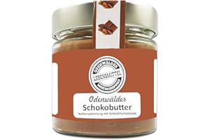 Odenwälder Lebensmittel Premium Vollmilch Schoko Butter, Cremige Premiumbutter mit echter Schokolade, Ideal als Brotaufstrich & für Desserts - Made in Germany – 150g