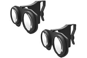 YINCAICHENG Virtual Real Store VR Headset Compatible with iPhone & Android Phone-Virtual Reality Headsets Google Cardboard -Mini Exquisite Light Weight- Comfortable New 3D VR Glasses(VR3.0 Mini, 2 PACK)