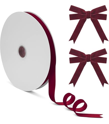 Nastro In Velluto Berisfords, Grigio, 10,2x2,1x10,2 Cm, 100% Nylon