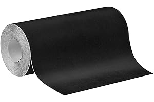 OLINNER 79x3inch Tent Repair Tape Self-Adhesive Nylon Repair Patches Waterproof Pool Liner Airbed Patch Tenacious Puncture Repair Patches for Inflatable Kayak Air Mattress Camping Awnings Down Jacket, Black