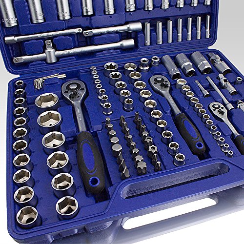 BITUXX® Ratschenschlüssel Werkzeugkoffer 171-teilig Knarrenkasten Ratschen Knarren Schlüssel - 3
