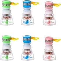 SSyang Mini Wasserhahn Filter 6 Stück - Spritzschutz Für Küche & Bad
