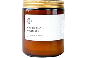 OCTŌ May Chang + Rosmarino | Candela profumata. A base di Oli Essenziali e Cera di Soia. 250ml