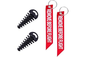 NIYATA Tappo di scarico di lavaggio, tappo per tubo di scarico per moto, con porta chiavi, tappi di scarico per moto, silenziatori in gomma