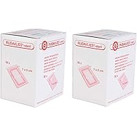 100 Stück steril Wundpflaster Rudavlies steril Pflaster 7 x 5 cm