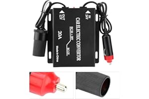 BOROCO 24V à 12V transformateur 20a convertisseur d'alimentation de Voiture transformateur abaisseur 24V à 12V Type Allume-Cigare