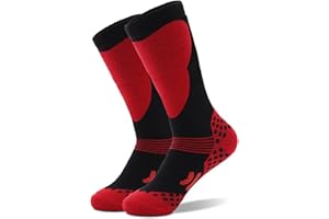 YWYHHM Skisocken Kinder Unisex Baumwolle Skistrümpfe Kinder Thermosocken Kinder für Jungen Mädchen,Dicke Verstärkte Kniestrümpfe Winter Sportsocken für Kinder Active Kniehoch Bunt Warm zum Skifahren