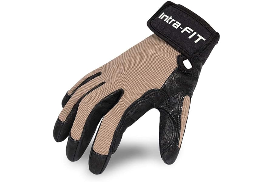 Intra-FIT Climbing Gloves Rope Gloves, Perfect for Rappelling Rescue, Rock Tree Wall Mountain Climbing, Adventure, Outdoor Sports