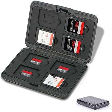 18-teilige SD-Kartenbox Transparent - Robuste Aufbewahrung Für Speicherkarten