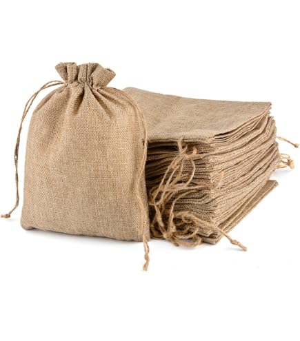 Tela De Yute Natural 100x160 Cm - Arpillera 280 G/m² Para Manualidades, Decoración Y Jardinería